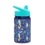 Simple Modern Kids Tritan Summit Sippy Cup for Toddlers - 12oz Plastic Baby Water Bottle for Girls and Boys - Happy Mermaids