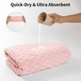 thumbnail image 4 of Extra-Large Bath Towel, 55 x 27 in, Ultra-Soft Breathable Bath Towel, Lint-Free, Skin-Friendly Quick-Dry, Ideal for Bathroom, Shower, Gym, and Beach Use, 4 of 7