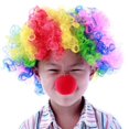 thumbnail image 2 of 25 narices de payaso de esponja divertidas, accesorios de escenario para Navidad, Halloween, fiestas y bailes de disfraces (rojas), 2 of 5
