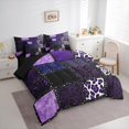 thumbnail image 3 of Homewish Cheetah Print 7-Piece Twin Bedding Sets for Boys Girls,Animal Print Bedding Comforter Set,Geometric Plaid Breathable Sheet Sets,Super Cozy Room Decor,Reversible, 3 of 8