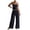*1-Blue, variant on VBVC Women's 2 Piece Drawstring Outfit Set,Ladies Spaghetti Strap Cami Top and Pants,Breathable Loungewear for Women,Blue,XS-XL
