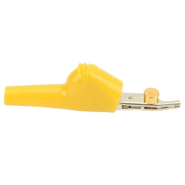 Pinza de Cocodrilo J.60043, Pinza de Cocodrilo, Cables de PrueBa PortáTiles, Pinza Pelacables con Aguja, Abertura de 25 mm Para Telecomunicaciones, Comunicaciones, Pruebebas