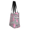 thumbnail image 6 of Japuie Flamingos Print Women's Crossbody Tote Handbag,Shoulder Bag,Casual Tote,Satchels Crossbody Purse,Top-handle Tote Handbag,for Travel College Work, 6 of 7