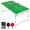 Green, variant on GoSports 6 x 3 ft Mid-Size Table Tennis Table Set with Adjustable Height - Blue