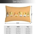 thumbnail image 4 of Kll Sunflower Gnomes,Cute Gnome Pillow Covers Envelope Closure,Super Soft And Cozy Fuzzy Fleece Pillow Case Cover 20"X30", 4 of 9