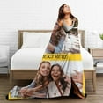 thumbnail image 4 of Custom Blankets with Photos Personalized Picture Blankets Using My Own Photos Custom Blanket Gifts for Boyfriend/Girlfriend/Wife/Husband, Birthday Valentines, 4 of 6