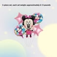 thumbnail image 4 of 5PCS Mickey And Minnie Anime Balloon Set for Birthday Parties - Cartoon Foil Balloons Kit with String, Perfect for Kids Adults Decoration Theme Celebration, 4 of 4