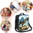 thumbnail image 5 of Disketp Lake Forest Dinosaur A Insulated Lunch Bag Lunch Box - Lunch Bag for Men Adult Women, 5 of 7