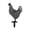 E, variant on Metal Garden Stakes Decoration, Cute Hen Chicken Yard Art for Outdoor Garden Backyard Decor, Weather Resistant