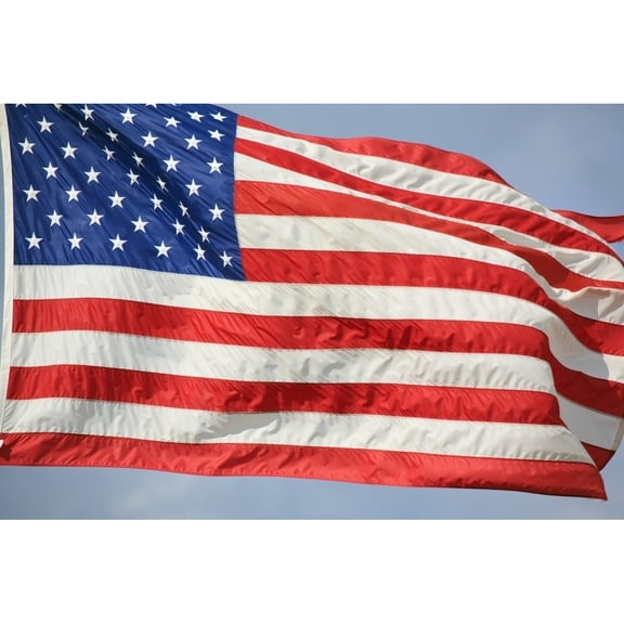 Posterazzi DPI1870527 The Flag of the United States of America Poster Print, 18 x 12
