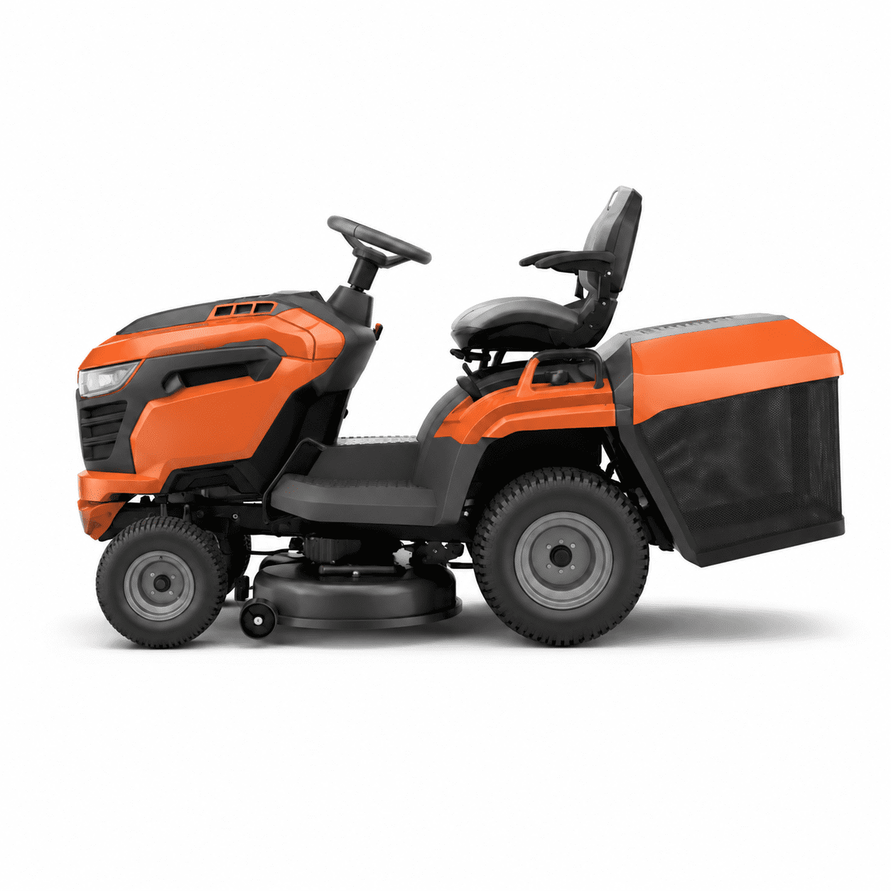 Rovan 36" Gas Riding Lawn Mower, 11.5 HP Briggs & Stratton Engine, 7-Speed Lawn Tractor