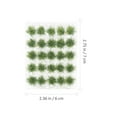thumbnail image 2 of HAMPPLIES 1 Box Decorative Grass Model Material Green For Model Makers Tabletop Scenarios, 2 of 6