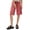 Pink, variant on OHHSHEEN Women's Comfy Bermuda Shorts - Elastic Drawstring Waist, Utility Pockets, Summer Casual