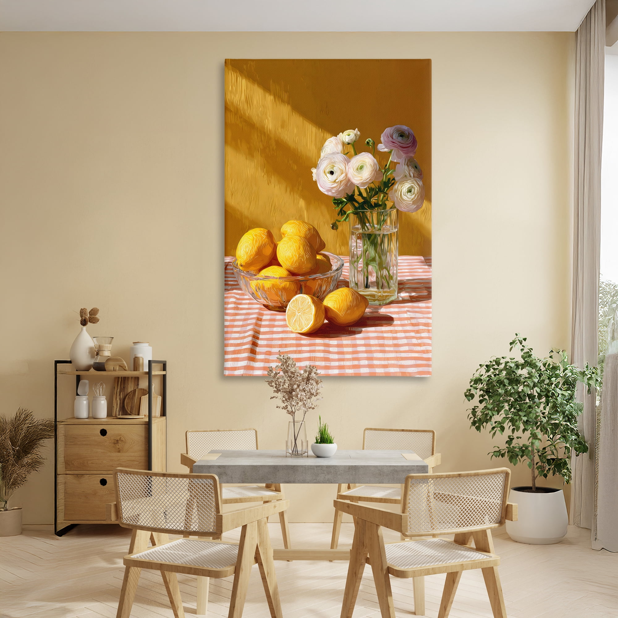 Stupell Industries Lemony Breakfast Arrangement Canvas Wall Art, design by Petal Prints Design