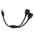 thumbnail image 4 of RJ45 Ethernet Adapter Cable, 1 To 2 Port 1 To 2 Port Ethernet Adapter Gold Plated Core  For All Networks For Office For Home, 4 of 8