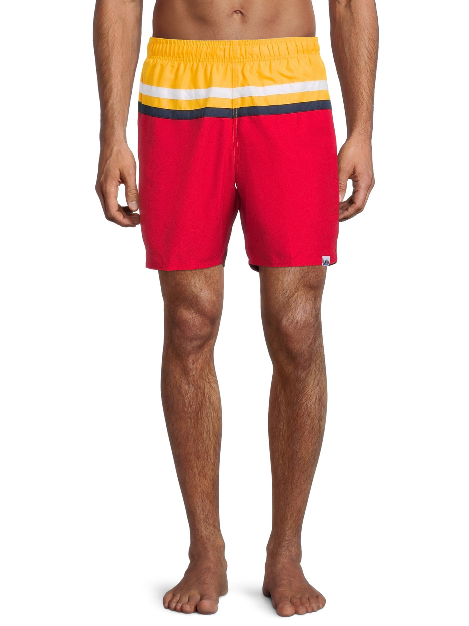 NWT Boys Laguna Board Shorts Swim Trunk Blue Striped Summer Beach Fun Water wear