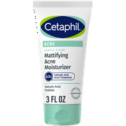 Cetaphil Gentle Clear Mattifying Acne Moisturizer With 0.5% Salicylic Acid, 3oz
