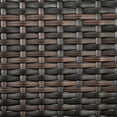 thumbnail image 2 of Zimtown Outdoor Patio 2PCS Brown Rattan Bar Chairs Wicker Bar Stools, 2 of 8