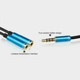 thumbnail image 1 of Câble Répartiteur Audio 3.5mm Mâle vers 2 Ports Femelle avec Micro Extension aux Adaptateur, 1 of 9