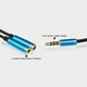 thumbnail image 3 of Cable divisor de audio de 3,5 mm macho de 3,5 mm a 2 puertos hembra de 3,5 mm con micrófono Adaptador de cable auxiliar de extensión de 3,5 mm, 3 of 8