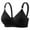 Black, variant on Posijego Wireless Bra for Women Comfortable Soft Push up Everyday Bra for Women Breathable No Underwire Bra