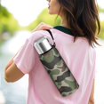 thumbnail image 6 of Camouflage 20oz Stainless Steel Thermal Bottle with Tea Filter and Cup Lid, Vacuum Insulated Coffee Mug with 316L Inner Liner, Leakproof Travel Thermos for Office, Commute & Outdoor, 6 of 6