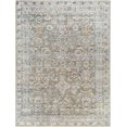 thumbnail image 2 of Mark&Day Washable Rugs, 5x7 Dian Traditional Khaki/Light Silver Area Rug, Grey Green Blue Carpet for Living Room, Bedroom or Kitchen (5'3" x 7', Machine Washable), 2 of 8