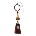 thumbnail image 3 of Almencla Buddha Car Mirror Hanging Decor for Vehicle Interior , A, 3 of 8