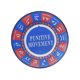 thumbnail image 1 of Juegos de casino de mesa, rueda de de fiesta, multijugador de fiesta portátil, plato giratorio de electrónica divertida para el festival Azul Hugo Rueda de la ruleta, 1 of 10