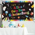 thumbnail image 4 of Primer día de clases Guirnalda Banner Decoración Escuela Introducción Decoración 180 cm x 110 cm Wmkox8yii gf11234, 4 of 7