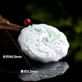 thumbnail image 7 of GKNET Natural Grade A Jade Jadeite Men Women Lucky Special Phoenix Round Pendant, 7 of 7