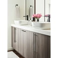 thumbnail image 2 of Amerock Bar Pulls 21-7/16 inch (544mm) Center-to-Center Matte Black Cabinet Pull, 2 of 8