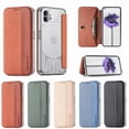 thumbnail image 1 of Leather Wallet Case Compatible Nothing Phone 1 Ultra-thin Flip Transparent Phone Case With Card Holder, 1 of 1
