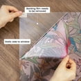 thumbnail image 3 of DKTIE 17.7"x78.7" Decorative Window Privacy Film with Floral Texture Pattern, Which Can Protect Against UV Rays, Static Electricity and Heat,Is Detachable and Suitable for Bedrooms and Balconies, 3 of 9