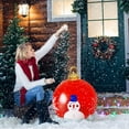 thumbnail image 4 of Vrorvz Christmas Ornaments Christmas Inflatable Yard Ball Sturdy PVC Outdoor Decor Large Inflatable Ball for Porch Garden Holiday Accent Christmas Tree Decorations Christmas Ornaments Set 23.6in Red, 4 of 5