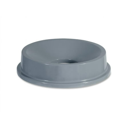 Rubbermaid Commercial 3543GRACT 32-Gal Container Funnel Top Lid - Plastic - 4 / Carton - Gray