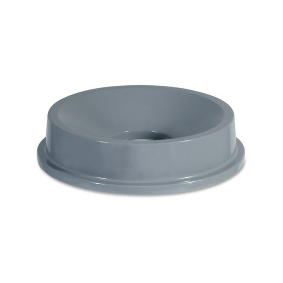Rubbermaid Commercial 3543GRACT 32-Gal Container Funnel Top Lid - Plastic - 4 / Carton - Gray