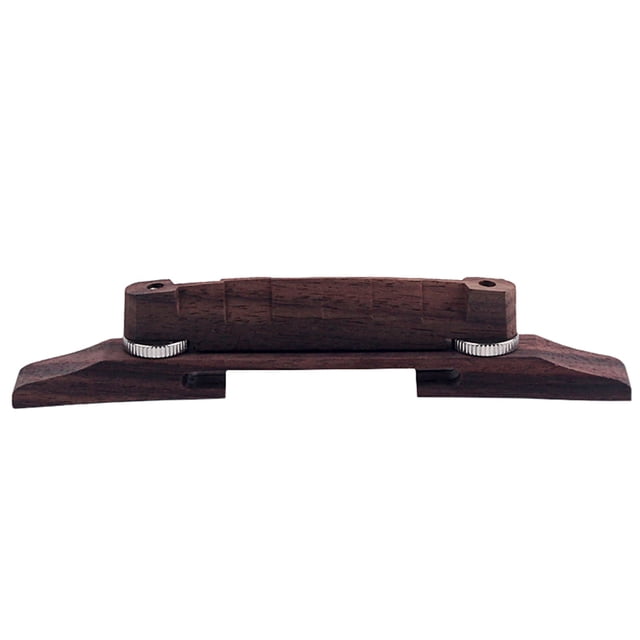 Puente de guitarra clásico Madera Portátil Portátil Pulido Altura Pulida Ajustable Instrumento Musical Componentes Accesorios Inevent OD011002-00