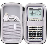 JINMEI Hard EVA Carrying Case Compatible with Casio fx-9750GII, Graphing Calculator Storage case.