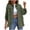 AA-Army Green, variant on Womens Ripped Distressed Denim Jacket Oversized Long Sleeve Jean Coat with Pockets Casual Frayed Hem Shacket Blue S