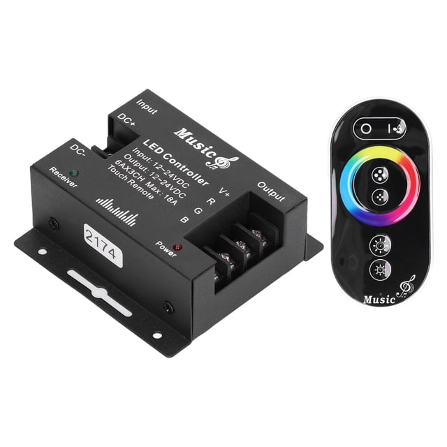 Wobythan LED Controller RGB Strip Light Touch Remote Control for Household Bar