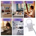 thumbnail image 2 of HINTRMENT 1Set PVC Plastic LED Desk Lamp Astronaut Pattern for Bedroom Home Classroom Reading Light 3.9x1.8x1.2in, 2 of 8