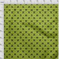 thumbnail image 3 of oneOone Cotton Flex Light Green Fabric Halloween Sewing Craft Projects Fabric Prints By Yard 40 Inch Wide, 3 of 4