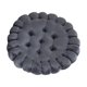 thumbnail image 1 of Cojín con forma de galleta perfecl decoración del hogar cómodo y moderno para el suelo Gris oscuro, 1 of 8