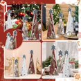 thumbnail image 6 of 3 Pcs Rustic Christmas Tree Wooden Table Decorations Farmhouse Small Christmas Tree Tabletop Centerpieces with Standing Top Star for Home Shelf Mantel Fireplace Table Party Decor, 6 of 6