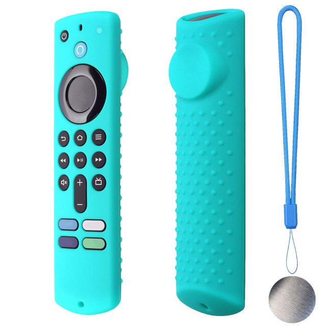 Funda protectora de silicona para Fire TV Stick (3.ª generación con Dolby Vision Dolby-Atmos remoto a prueba de golpes antideslizante Universal