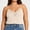 Beige, variant on ByworldtasicWomens Plus Size Lace V-Neck Cami Spaghetti Strap Lightweight Loose Fit Tank