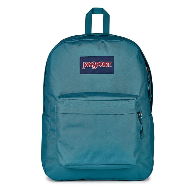 Mochila JanSport SuperBreak ligera y resistente color Emerald