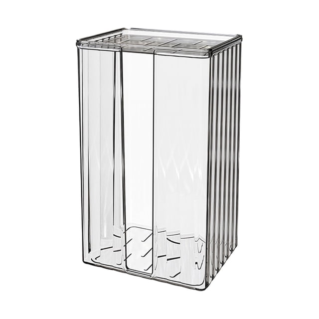 Dispensador de pañuelos de pared para baño y cocina, sin necesidad de taladrar, adhesivo transparente. Dispensador de pañuelos de pared con gran capacidad para sala de estar.