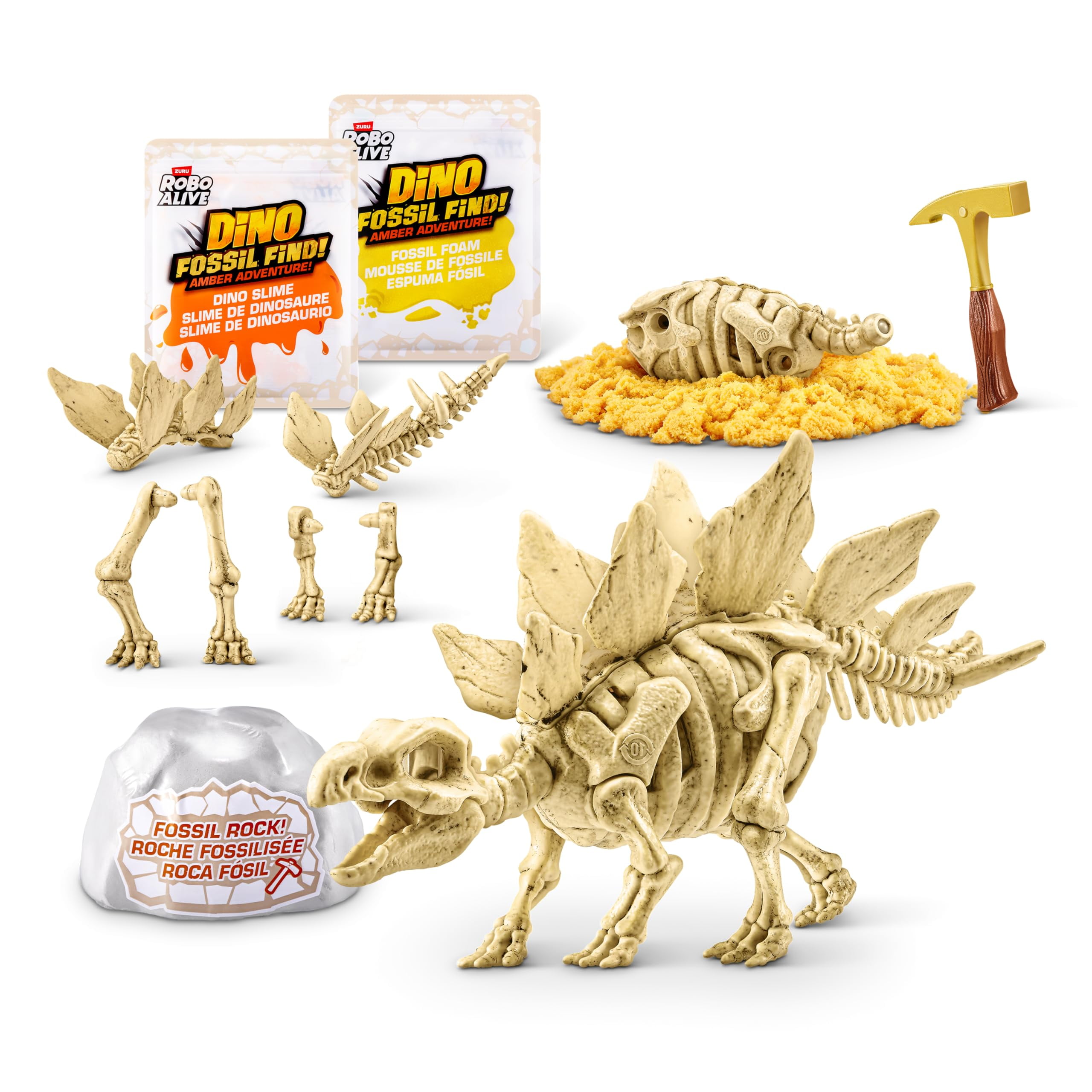 Robo Alive Fossil Find! AMBER ADVENTURE Mystery Pack (RANDOM DINO)